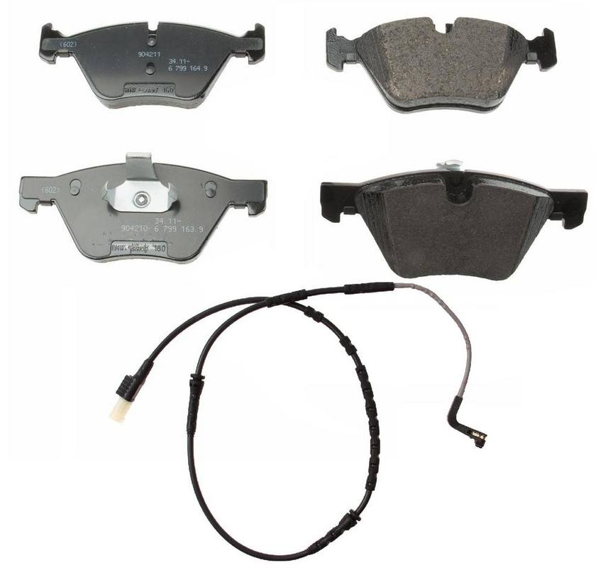 BMW Disc Brake Pad Set - Front (w/ Sensor)